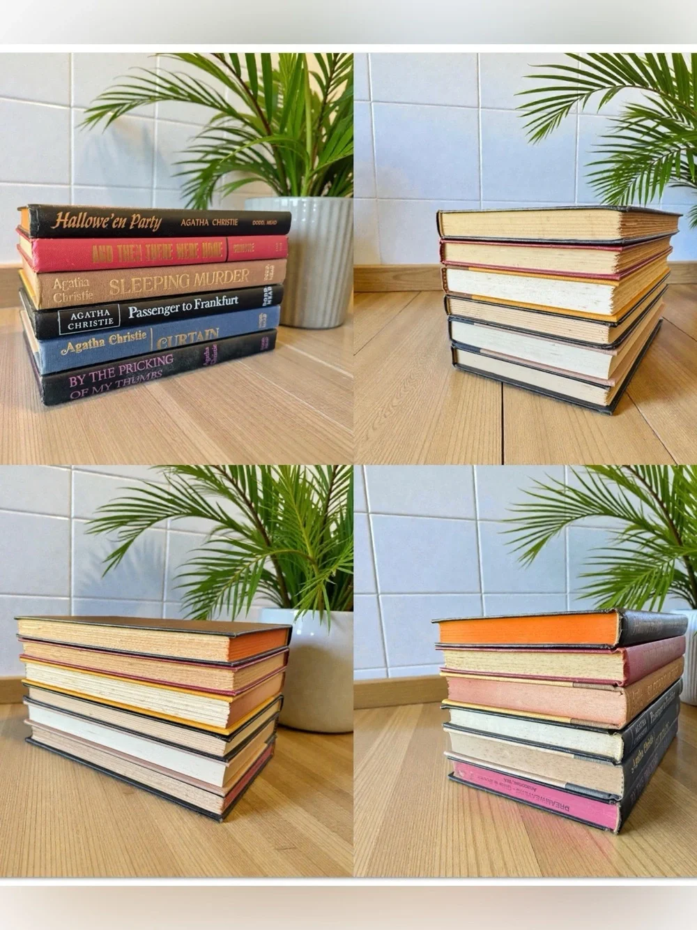 Vintage Agatha Christie Hardcover Mystery Book Lot | 1960s-1970s